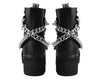 A9752 | Black 7-Eye Chain & Strap Dino Lug Boot | T.U.K