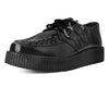 F9679 | Black Patent Viva II Low Sole Creeper  | T.U.K